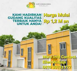 Termurah Gudang Surya Grand Cisoka Tangerang Akses Mudah dan aman