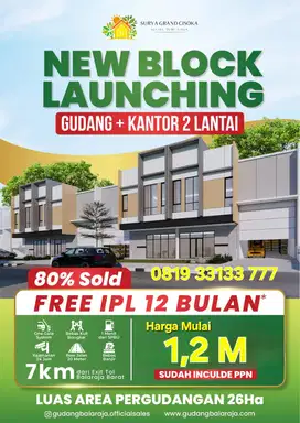 Gudang Surya Grand Cisoka Tangerang Harga termurah dalam kawasan