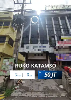 Disewakan Ruko Jalan Brigjend Katamso Zein Hamid Medan