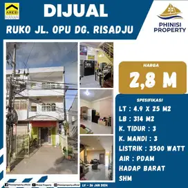 DIJUAL RUKO 3 LANTAI DI JALAN POROS CENDRAWASIH LOKASI STRATEGIS