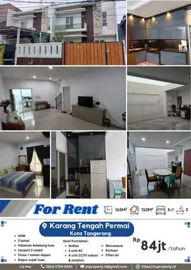 Disewakan Rumah Sipa Huni! di Komplek Karang Tengah Permai, Tangerang