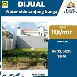 DIJUAL Kavling Siap Bangun di Kompleks Waterside Tanjung Bunga