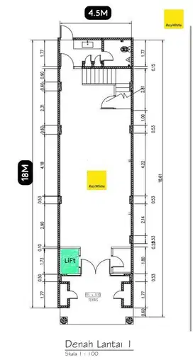 Ruang Usaha Lux 4 Lantai Prime Area, Jalan Raya Bintaro Xchange