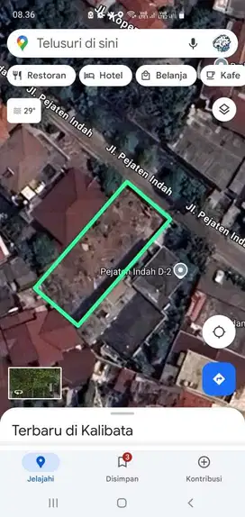 Kavling kosong,area samali,kalibata,cocok tuk kos,mini cluster,rumah
