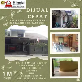 DIJUAL CEPAT RUMAH DI MARGAHAYU PERMAI, MARGAASIH KAB BANDUNG