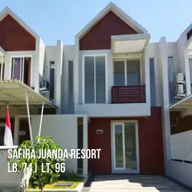 Rumah 2 Lantai Safira Juanda Resort Buduran Sidoarjo Siap Huni