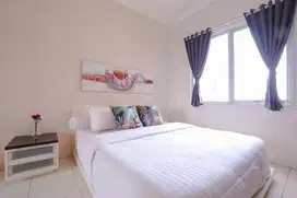 Sewa Apartemen Sudirman Park Furnished 2BR - Karet Tengsin, Jakpus