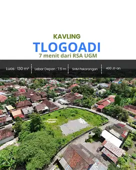 Kavling 130 m² Strategis, Dekat RSA UGM & Exit Tol Trihanggo