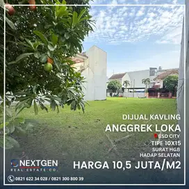Dijual Kavling Anggrek Loka BSD 10x15