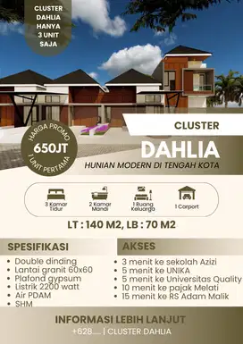 Rumah Cantik di Simpang Pemda