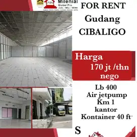 DISEWAKAN GUDANG DI CIBALIGO CIMAHI