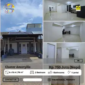 Dijual Rumah Cantik Minimalis 1LT Cluster Amaryllis Siap Huni ER