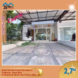 DIJUAL CEPAT RUMAH 6 X 15 CITRA GARDEN 6 CENGKARENG  JAKARTA BARAT