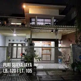 Rumah Semi Furnish di Perum Puri Surya Jaya Gedangan Sidoarjo