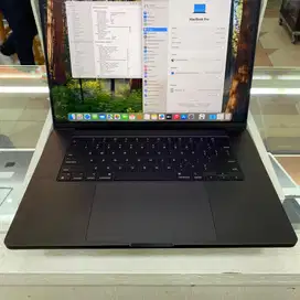 Second Macbook Pro M3 Max 16 inch 2023 Ram 36GB Ssd 1TB Garansi iBox