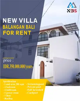 Villa Cantik Siap Huni di Balangan Jimbaran Bali