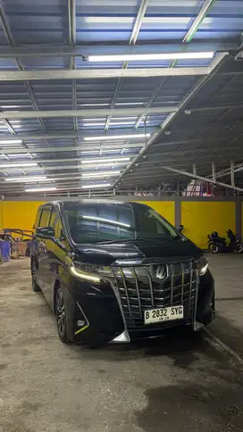 Toyota Alphard G ATPM 2018 Hitam Black Facelift Alphard 2019 / 2017