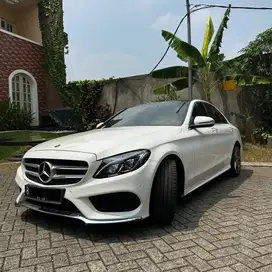 Mercedes benz C300 W205 AMG 2017 White putih Mercy c300 2018 c300 2016
