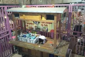 Rombong angkringan kayu