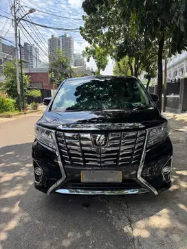 Toyota Alphard G ATPM 2016 Hitam black Alphard 2017 type G Vellfire