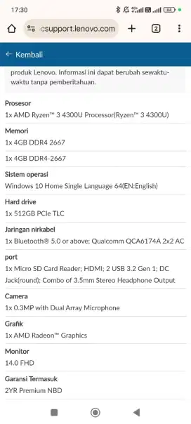 Lenovo ideapad slim 3