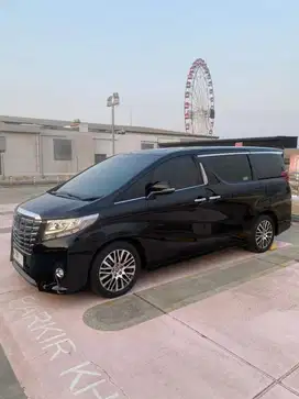 Toyota Alphard g atpm 2017 black hitam Alphard 2018 vellfire 2016 G