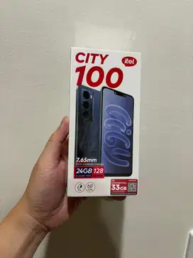 {BARU} iTel City 100 8/128 Garansi Resmi, COD Suvarna Sutera