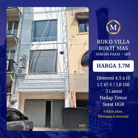 Ruko Villa Bukit Mas Dukuh Pakis Surabaya
