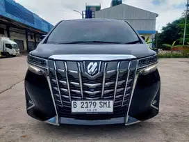 Toyota alphard g atpm 2018 hitam black alphard 2019 vellfire 2017 g