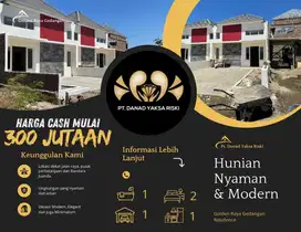 Rumah baru luas 78 m2 harga 300 juta di Ganting, Gedangan, Sidoarjo