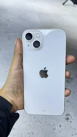 Second Iphone 13 128 starlight garansi resmi