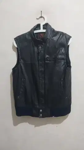 Rompi pria kulit asli size M