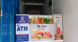 Bismillah jual cepat meja jus & meja brilink