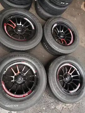 Velg lenso venom 5 ring 18x9 6x139,7 et 0 ban 265/60 R18 fortuner dll