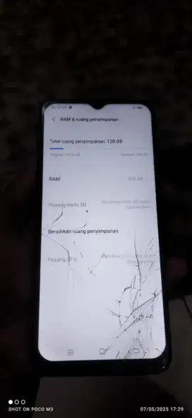 Vivo. Y20s resmi Vivo. 8/128. Mnus retak Kya di foto normal smua