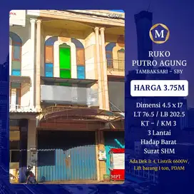 Ruko Putro Agung Tambaksari Surabaya