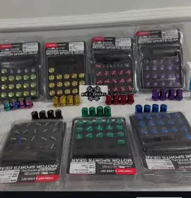 Baut roda lugnuts rays