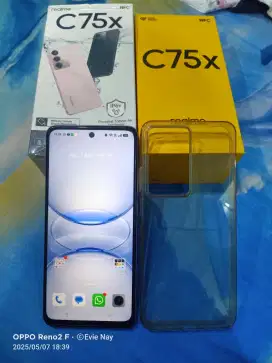 Realme c75x ram 8/128 fullset