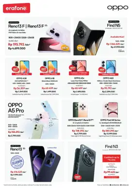 OPPO RENO 13 GARANSI RESMI