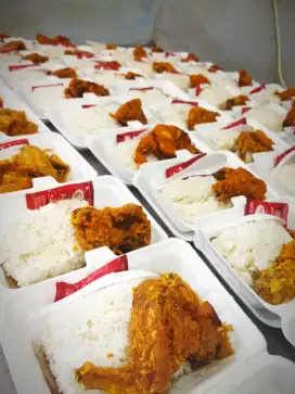 Promo Nasi box 10ribu jumat berkah dan hajatan