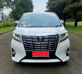FOR SALE! TDP 15 JUTA Alphard 2.5 G AT 2017 PUTIH Data Daerah dibantu