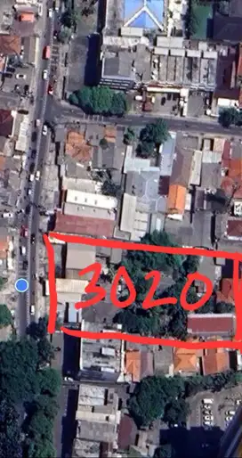 Dijual Tanah Luas 3020m2 lokasi Strategis