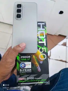 Infinix hot 50 12/256 mulus dan lengkap