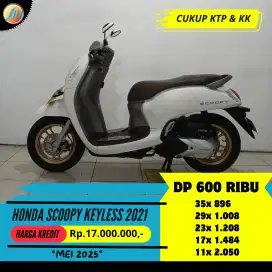 HONDA SCOOPY KEYLESS 2021 KREDIT MURAH DP CUKUP 600RB ANGSURAN RINGAN