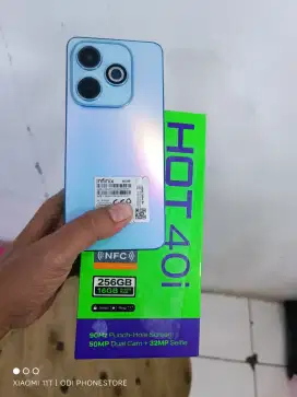 Infinix hot 40i 8+/256 mulus dan lengkap