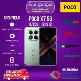 Poco X7 5G 8/256 garansi resmi