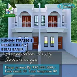 Rumah American classic dekat gerbang tol pondok gede