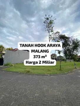 Jual Murah Tanah Hook Pojok Untuk Rumah Mewah Araya Blimbing Malang