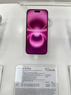 Beli iphone 16 plus sekarang dapatkan promo special