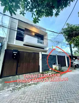 Rumah Baru Mewah Minimalis Strategis